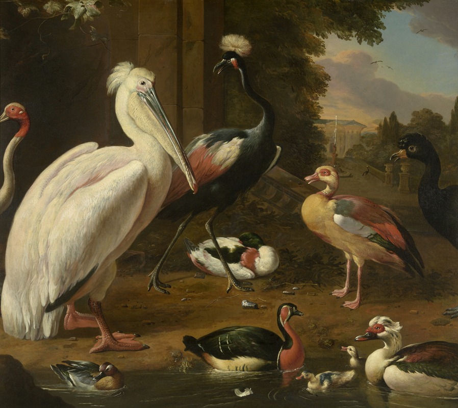 Melchior d'Hondecoeter - Waterfowl, Melchior de Hondecoeter