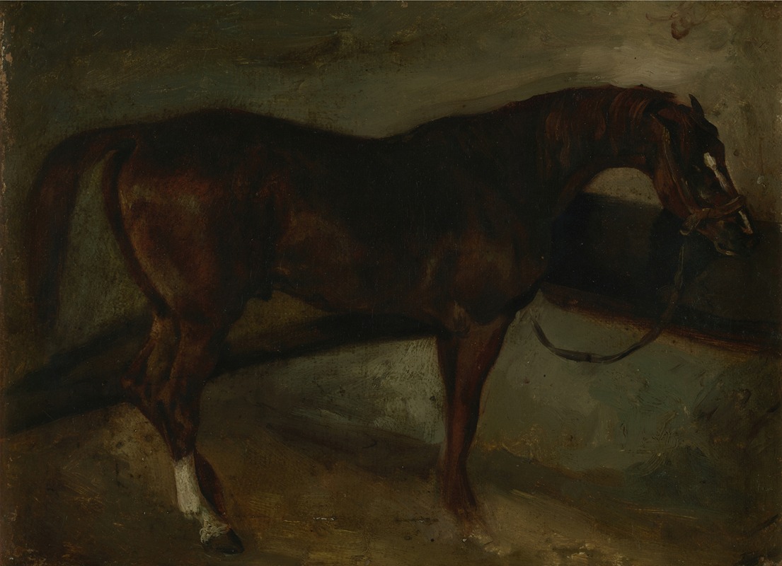 Théodore Géricault - Brown horse