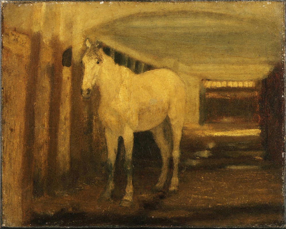 Albert Pinkham Ryder - The White Horse