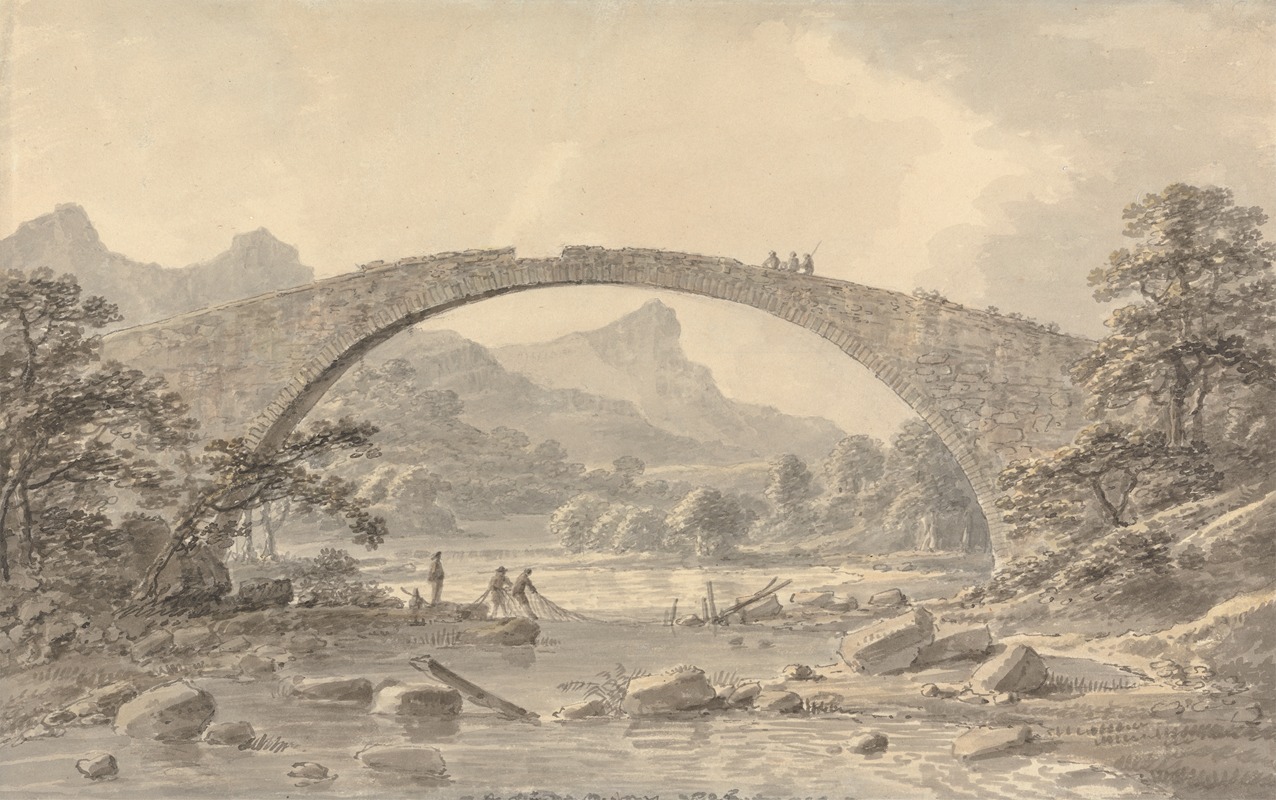 Amos Green - Pont Newydd near Dolgelly