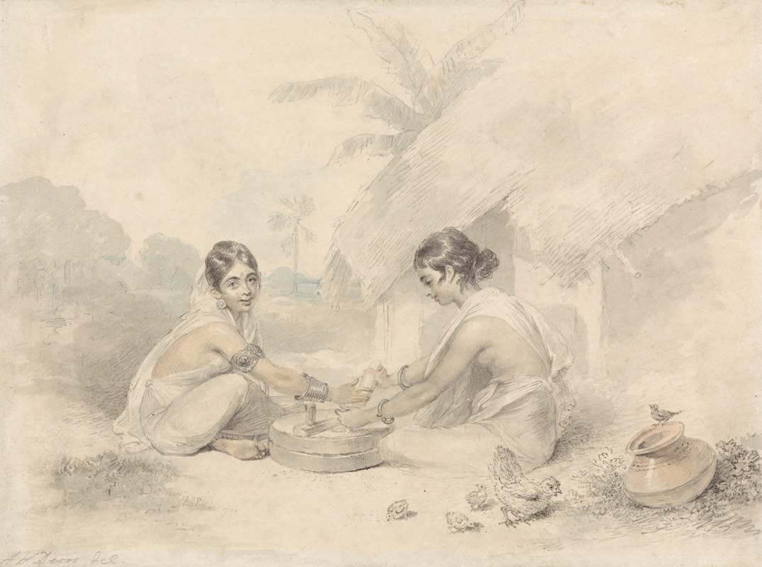 Arthur William Devis - Native Women from Bengal