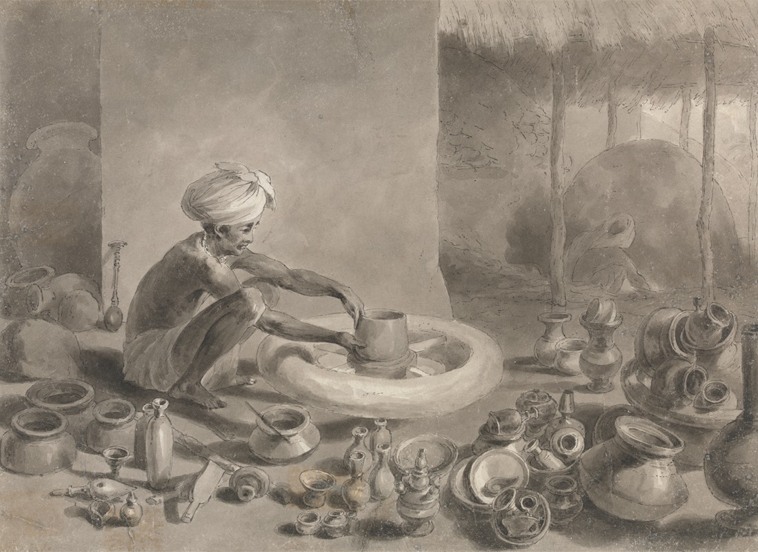 Arthur William Devis - Indian Potter