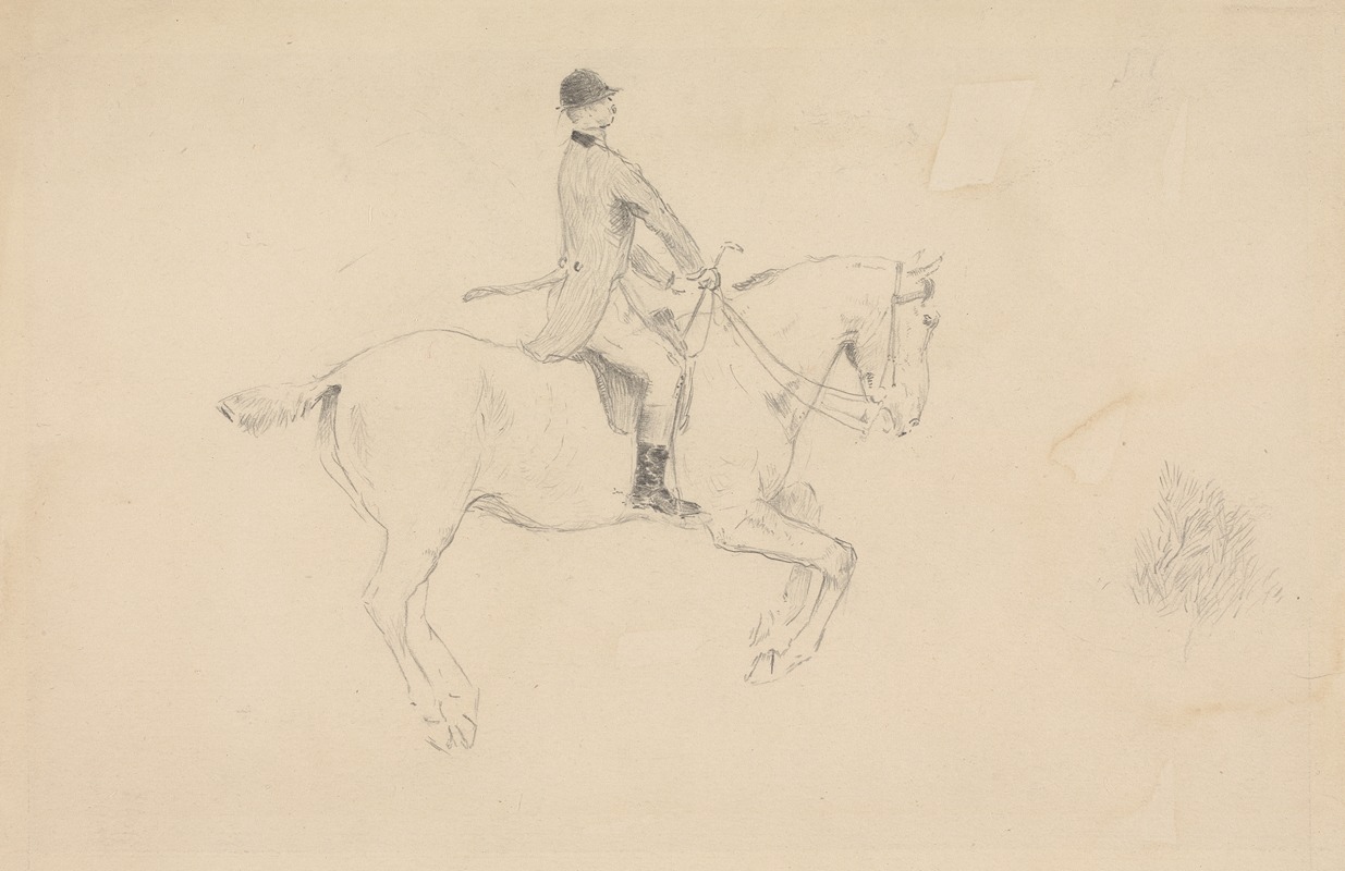 Brian Hatton - A Huntsman on Horseback