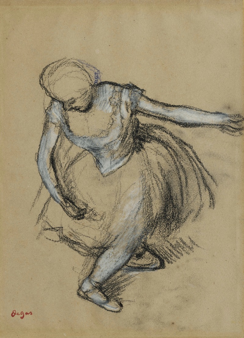 Edgar Degas - Danseuse saluant