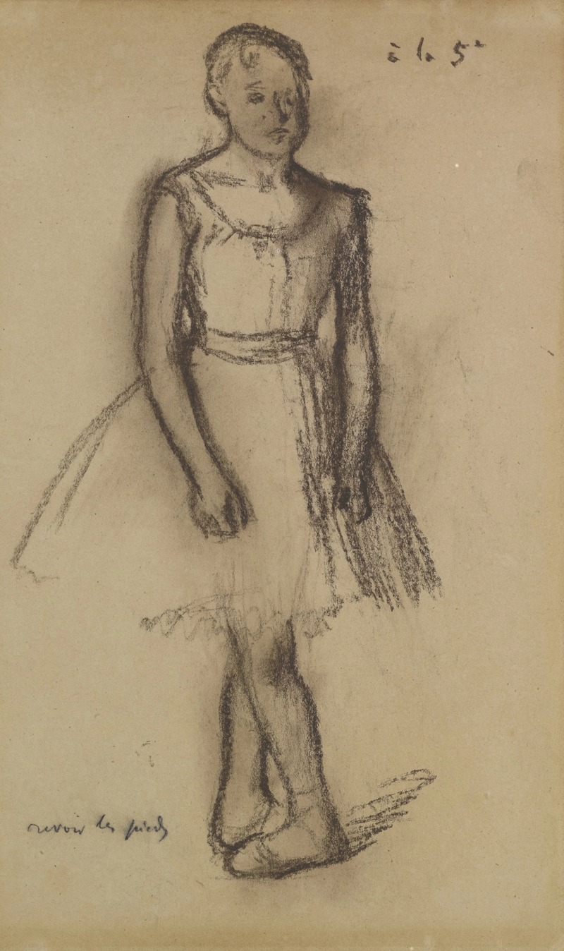 Edgar Degas - Danseuse en cinquième position