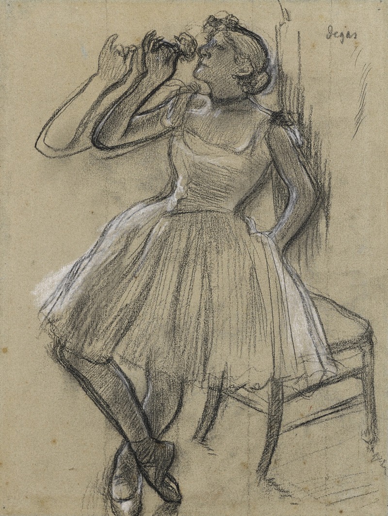 Edgar Degas - Danseuse à la rose