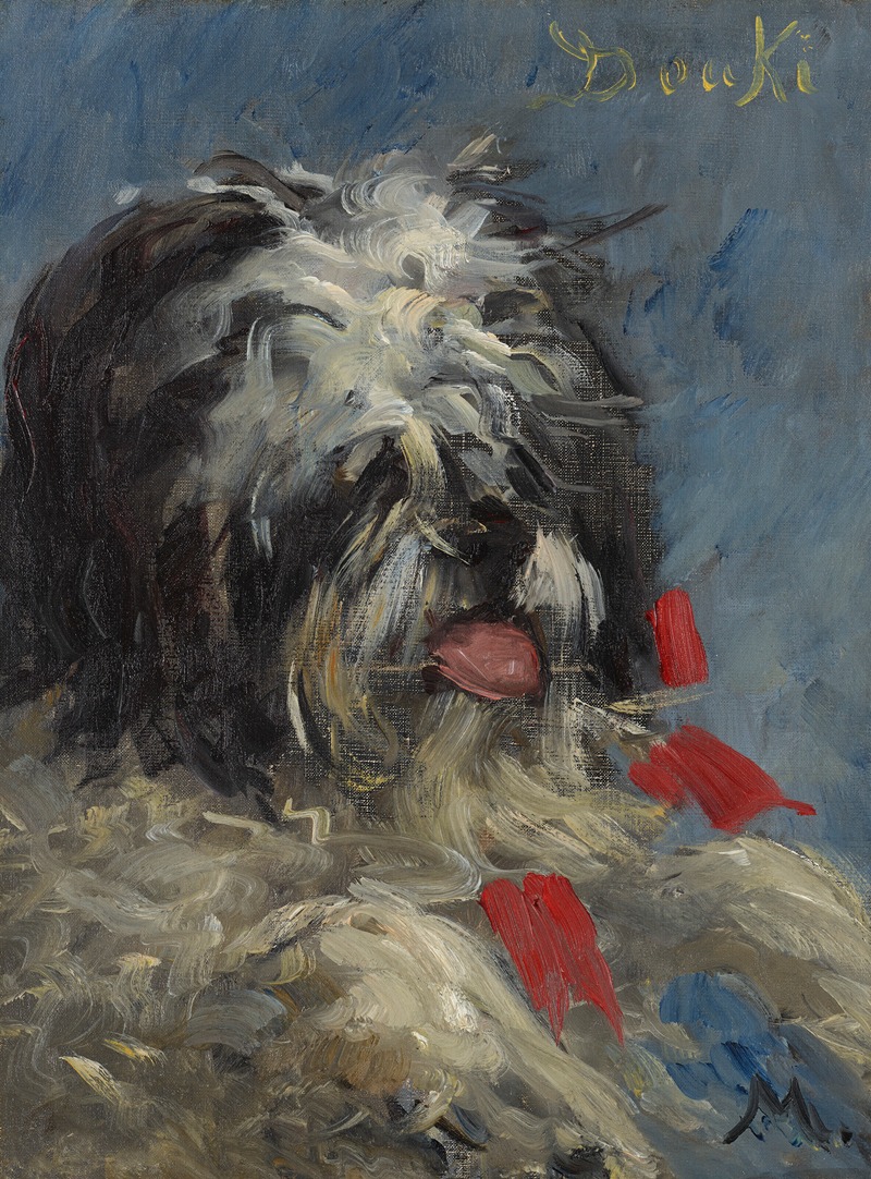 Édouard Manet - Le chien ‘Donki’