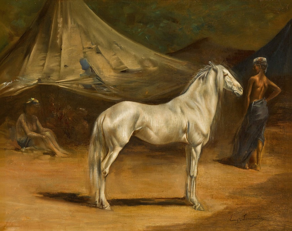 Eugène Fromentin - The Encampment