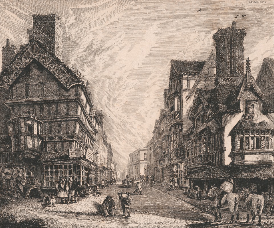 Edward Pryce Owen - High Street, Shrewsbury
