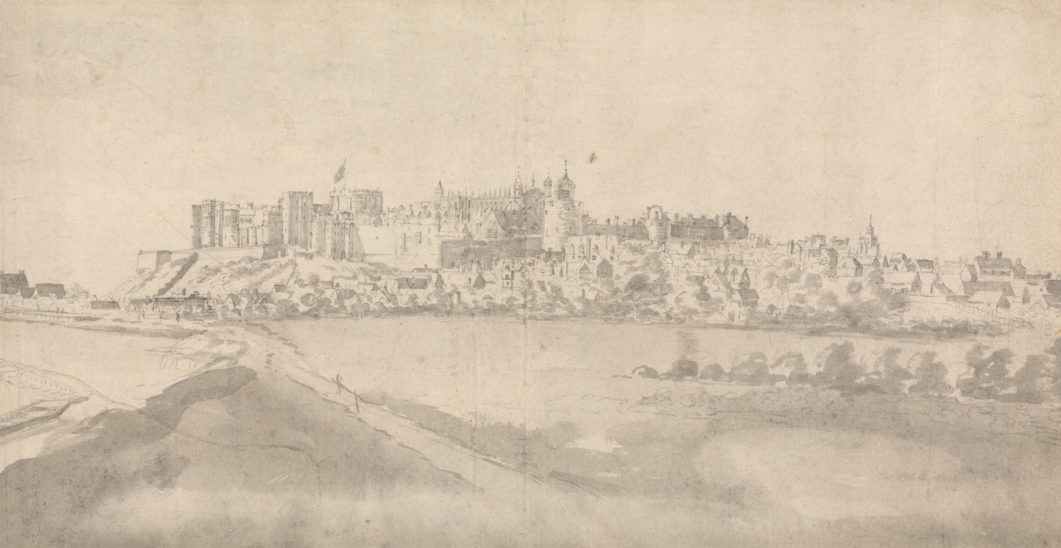 Francis Place - View of Windsor Castle