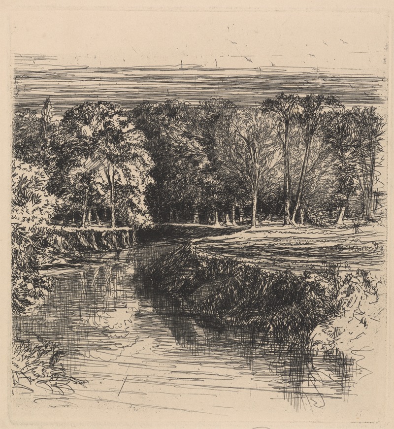 Francis Seymour Haden - Dundrum River