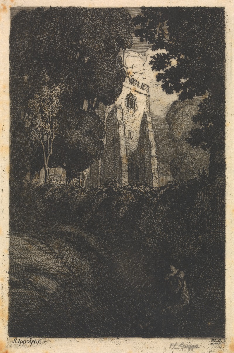 Frederick Landseer Maur Griggs - St. Ippolyts, no. 2, 1903