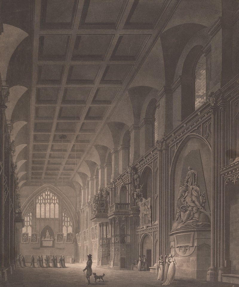 George Hawkins - Interior of Guildhall