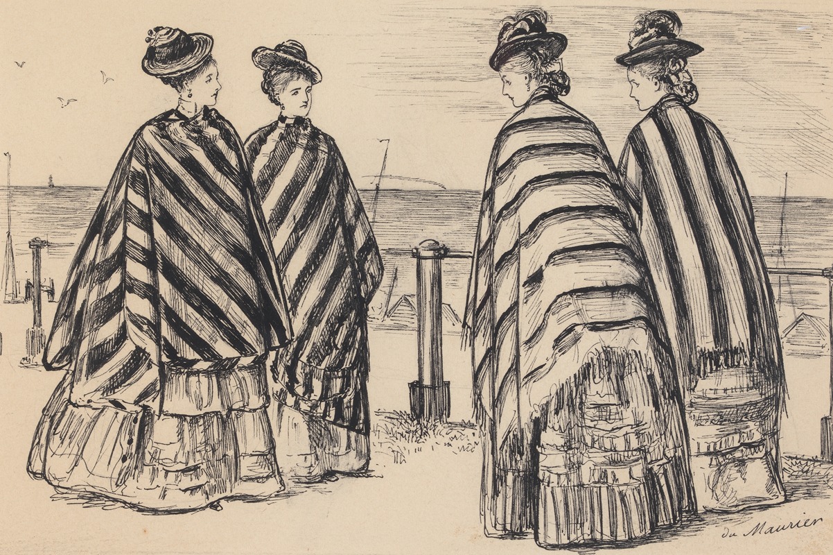 George Louis Palmella Busson Du Maurier - Women and their Garments Artistically Described