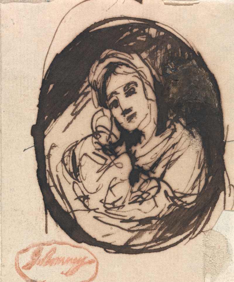 George Romney - Mother and Child