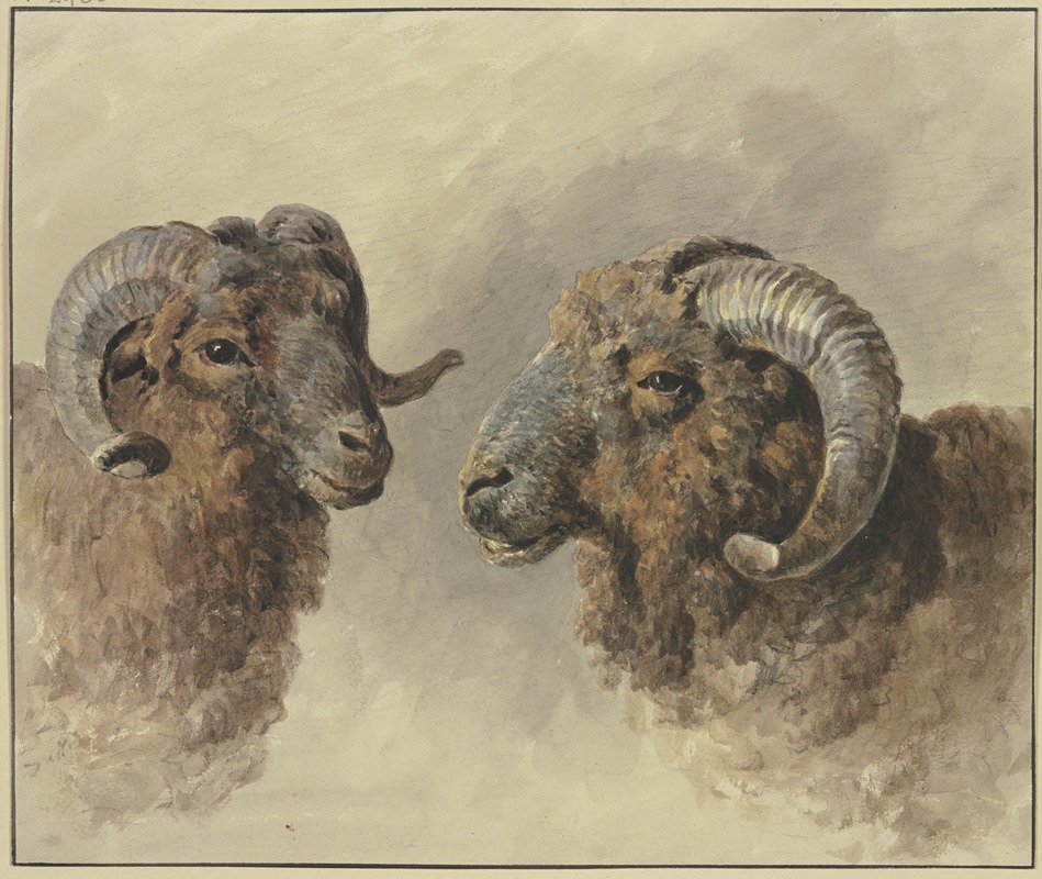 Jacob van Strij - Two sheep