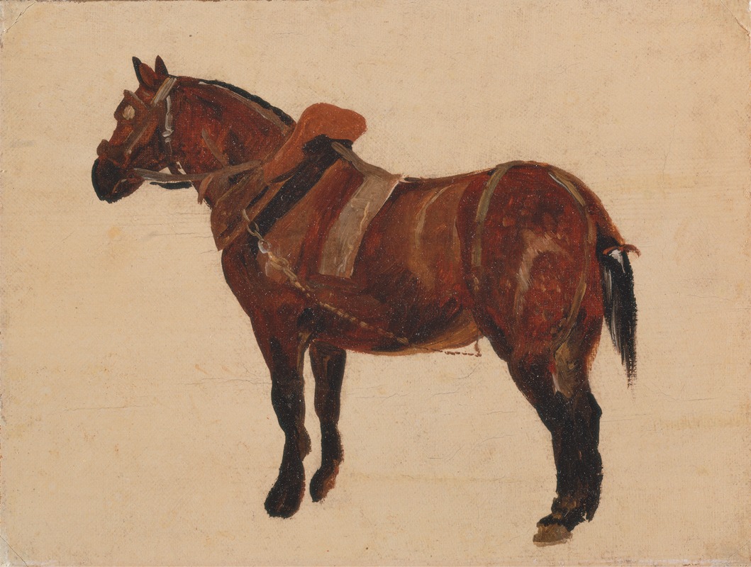 Thomas Sidney Cooper - Study of a Working Horse