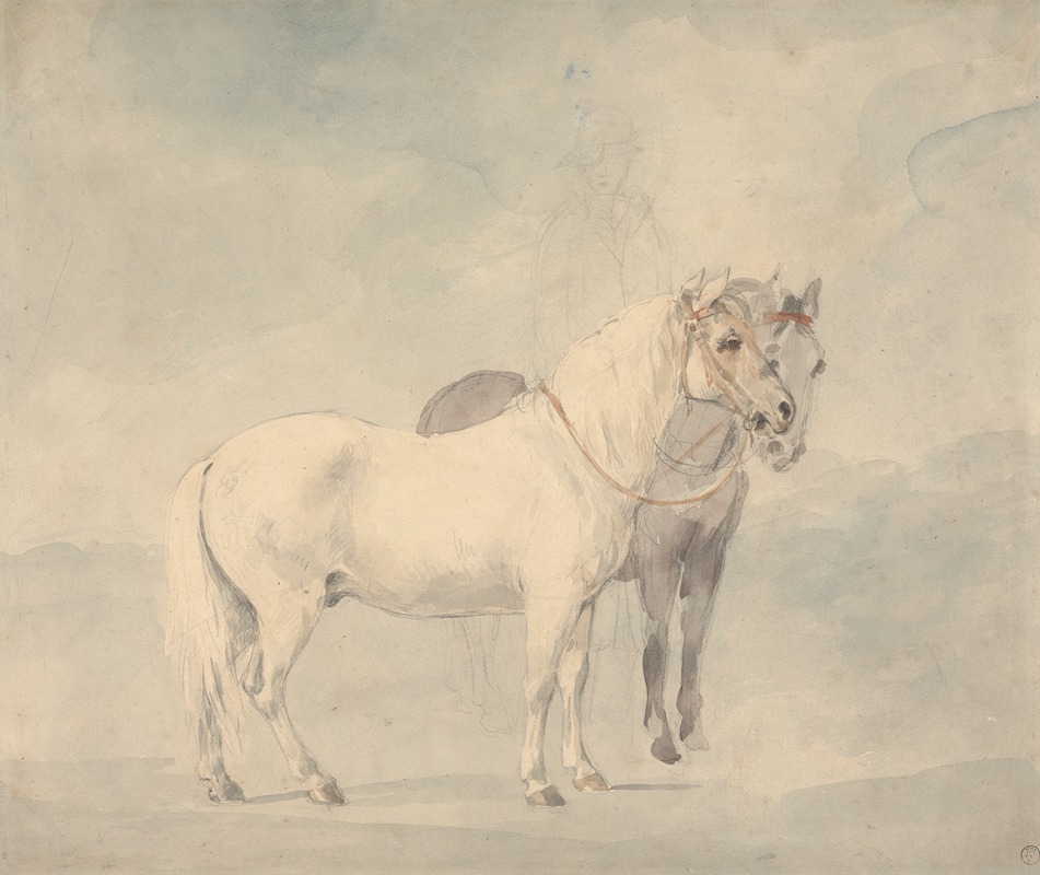 William Hamilton - William Beckford’s Ponies