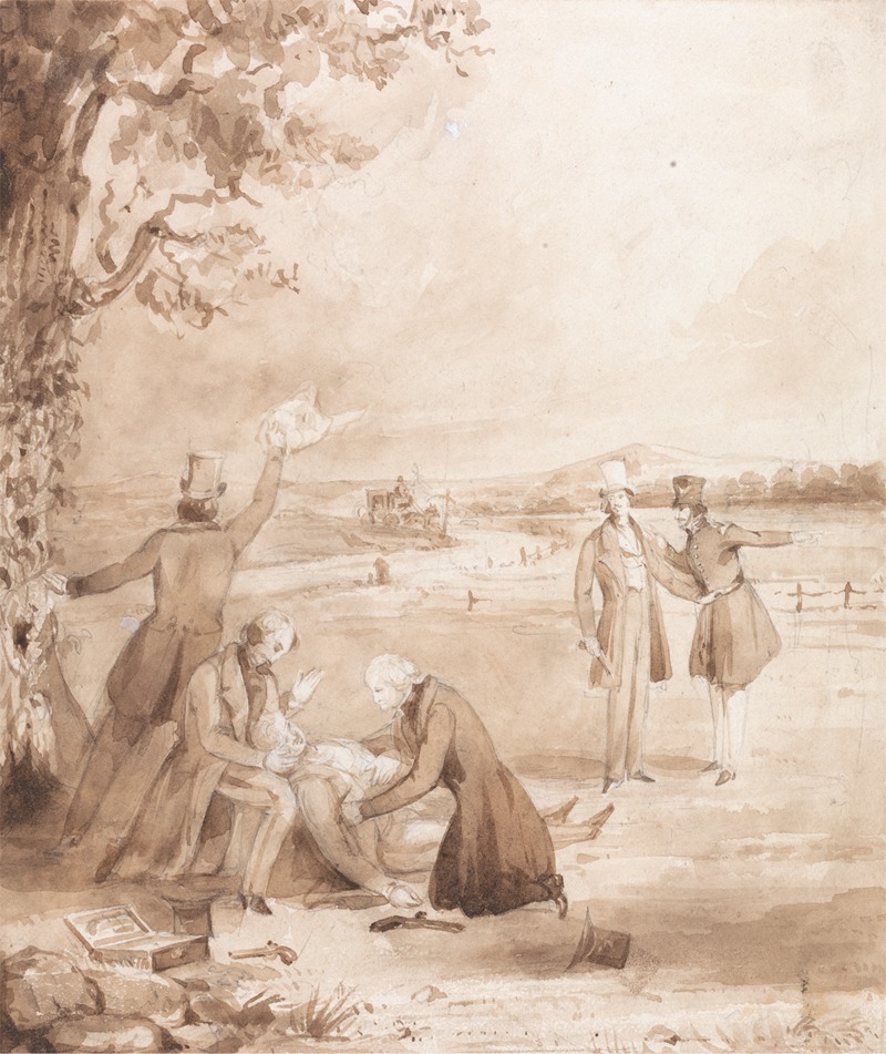 Henry Dawe - The Life of a Nobleman: Scene the Eighth – The Duel