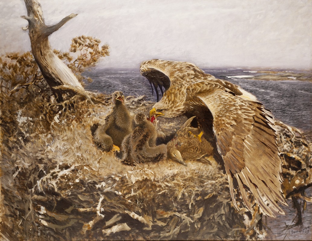 Bruno Liljefors - Sea Eagle’s Nest