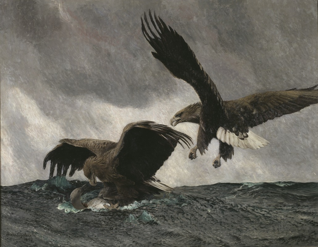 Bruno Liljefors - Sea Eagles