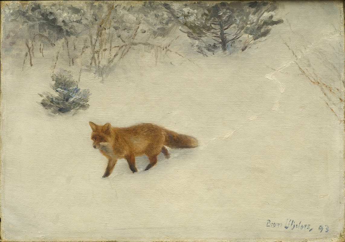 Bruno Liljefors - The Fox