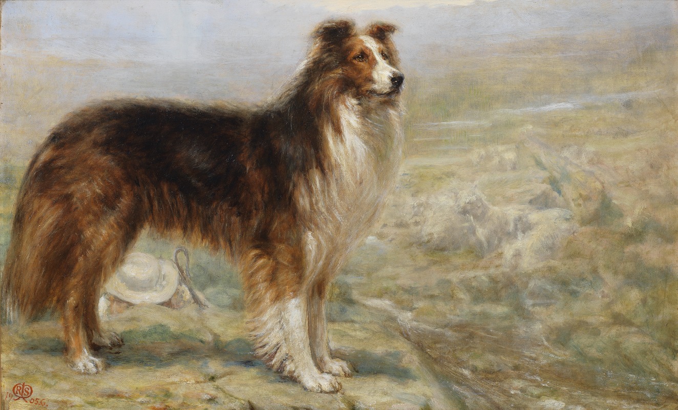 R.S. Moseley - Whilst the dog is rested, the shepherd may sleep