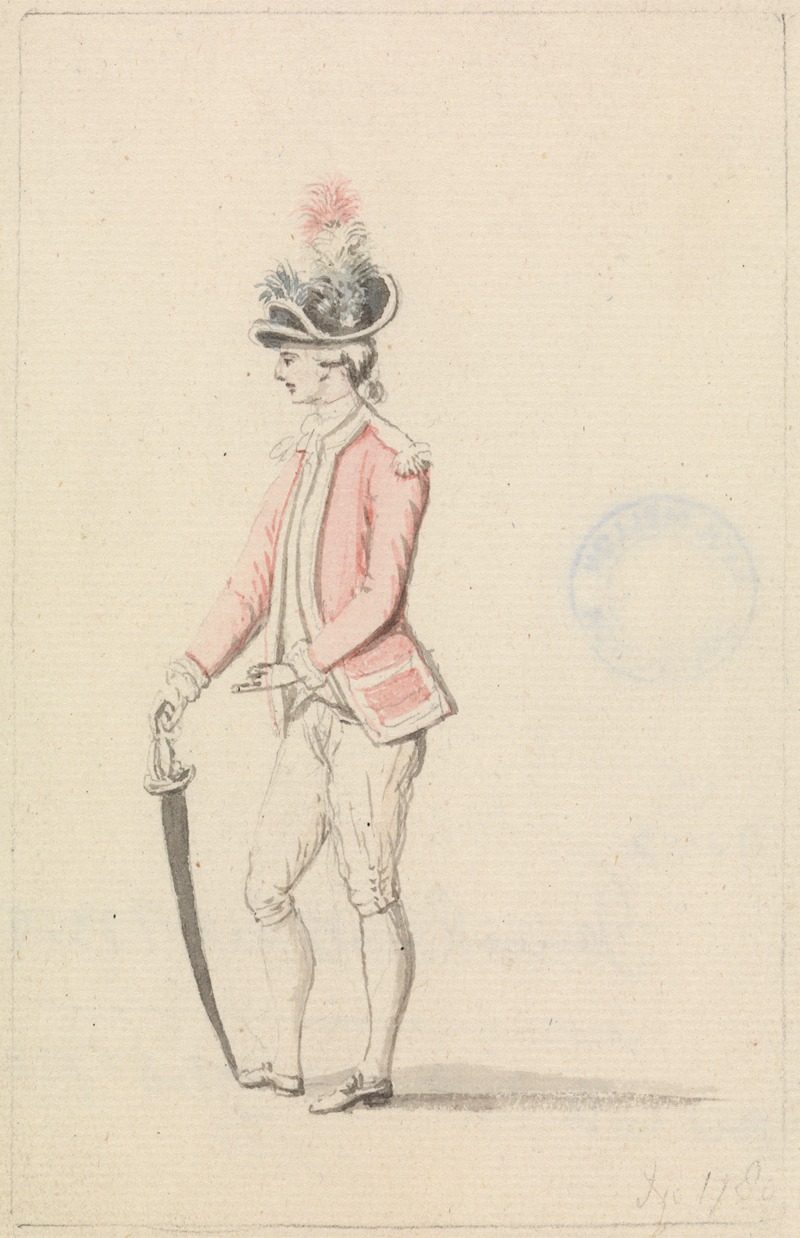 James Roberts - Officer with Cockade and Sword