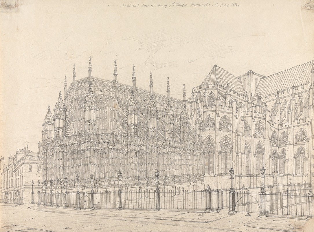 John Coney - North East View of Henry VII Chapel Westminster