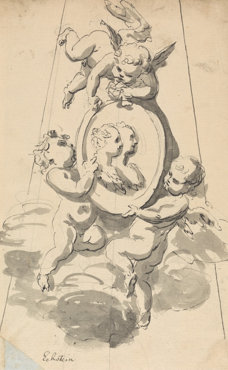 John Eckstein - Design for Funerary Monument