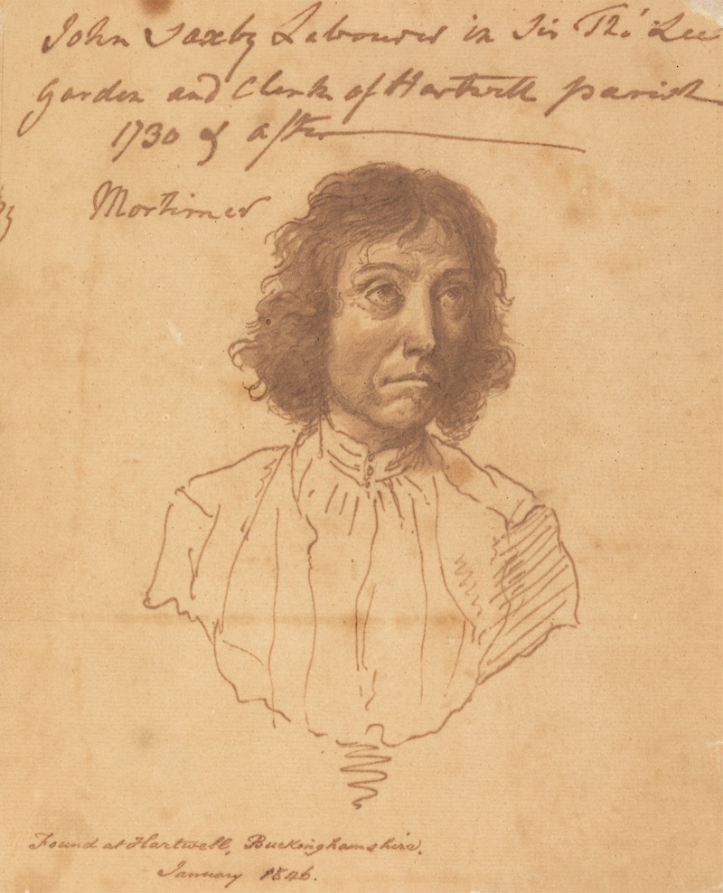 John Hamilton Mortimer - Portrait of John Saxby