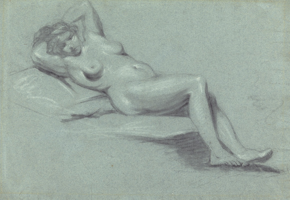 John Opie - Reclining Female Nude