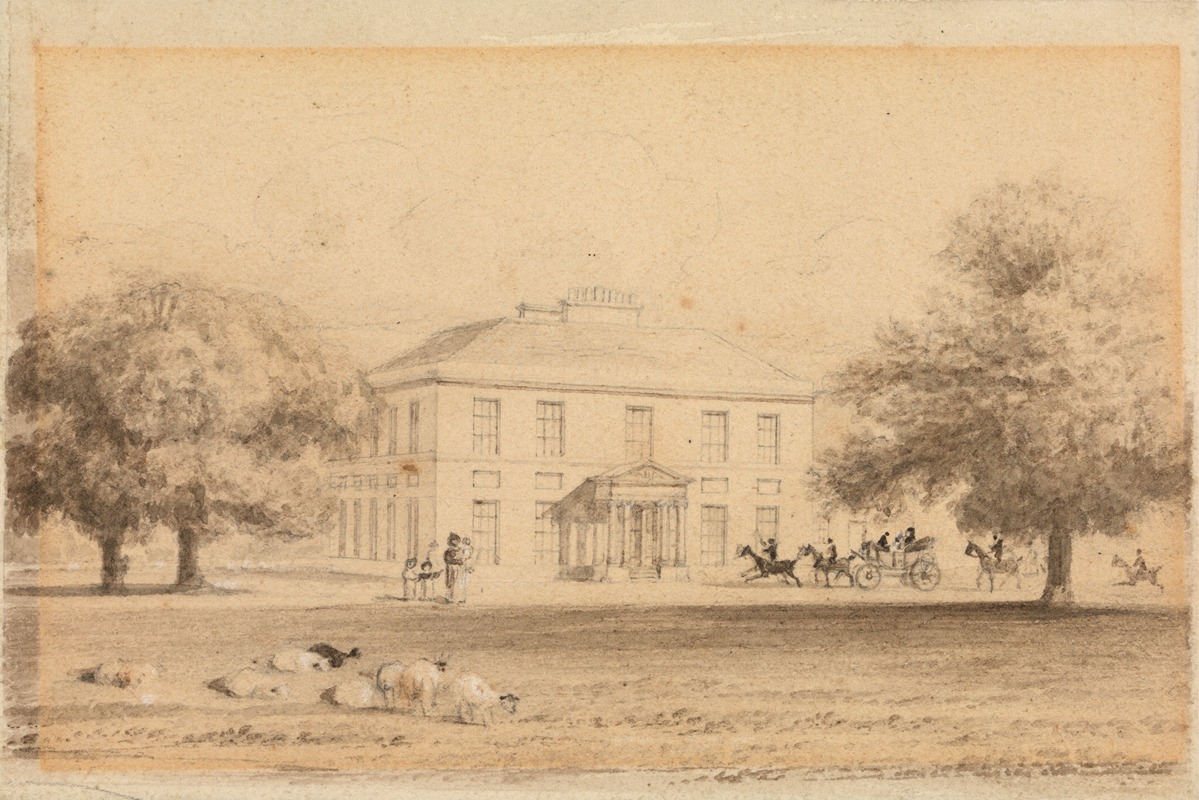 John Preston Neale - Gaunt’s House, Wimborne