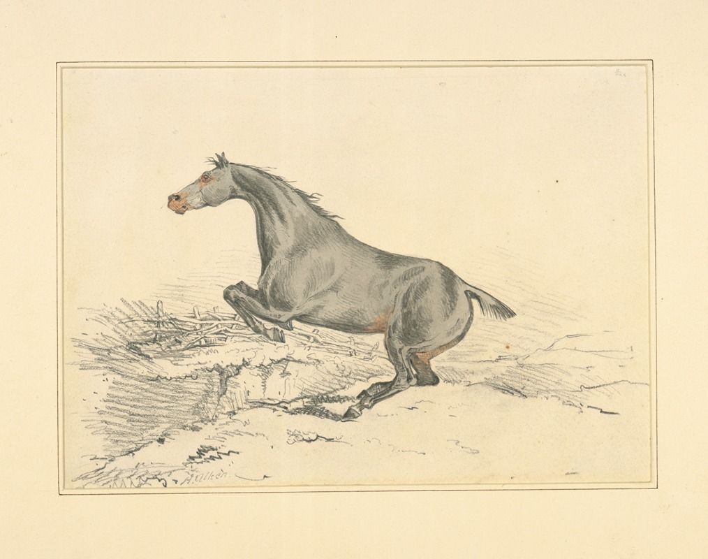 Henry Thomas Alken - Jumping horse