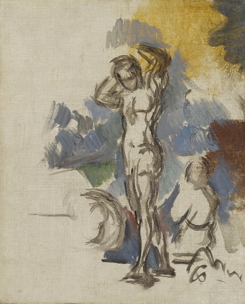 Paul Cézanne - Baigneurs