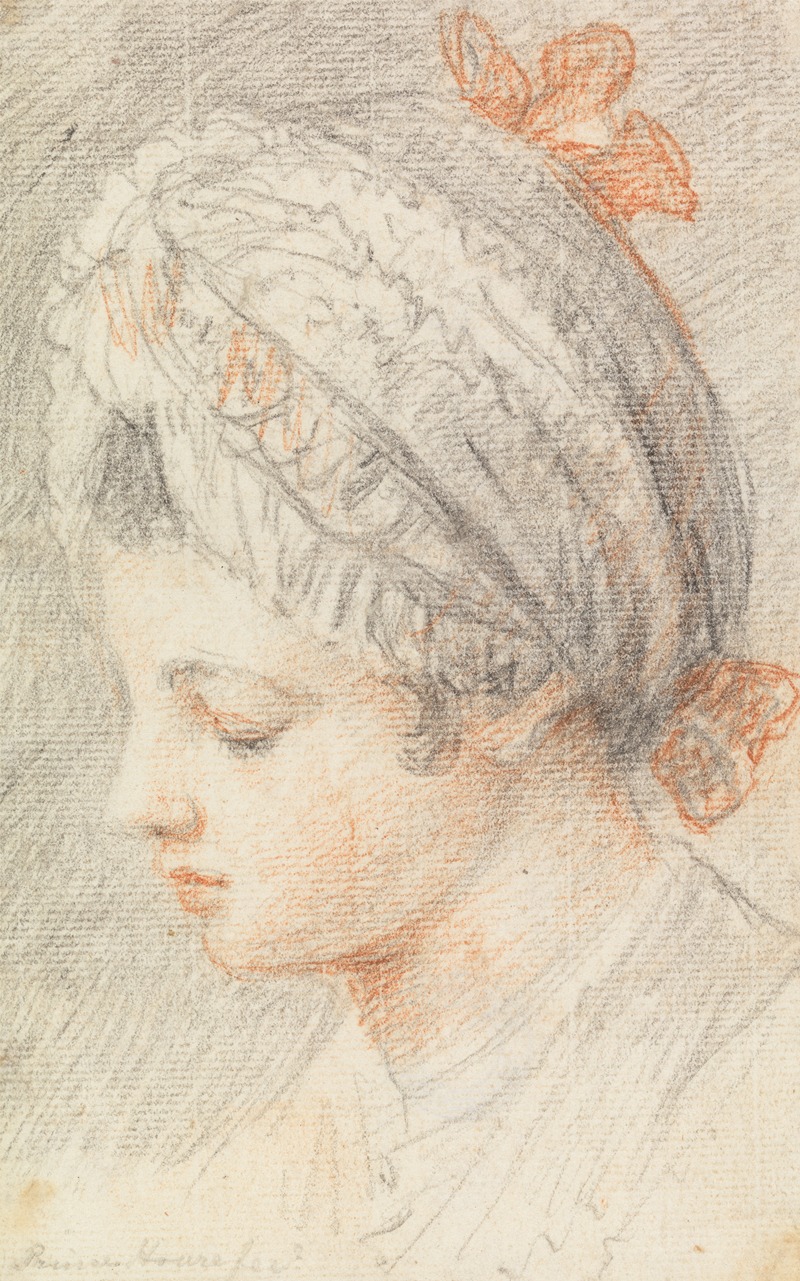 Prince Hoare - Head of a Young Girl