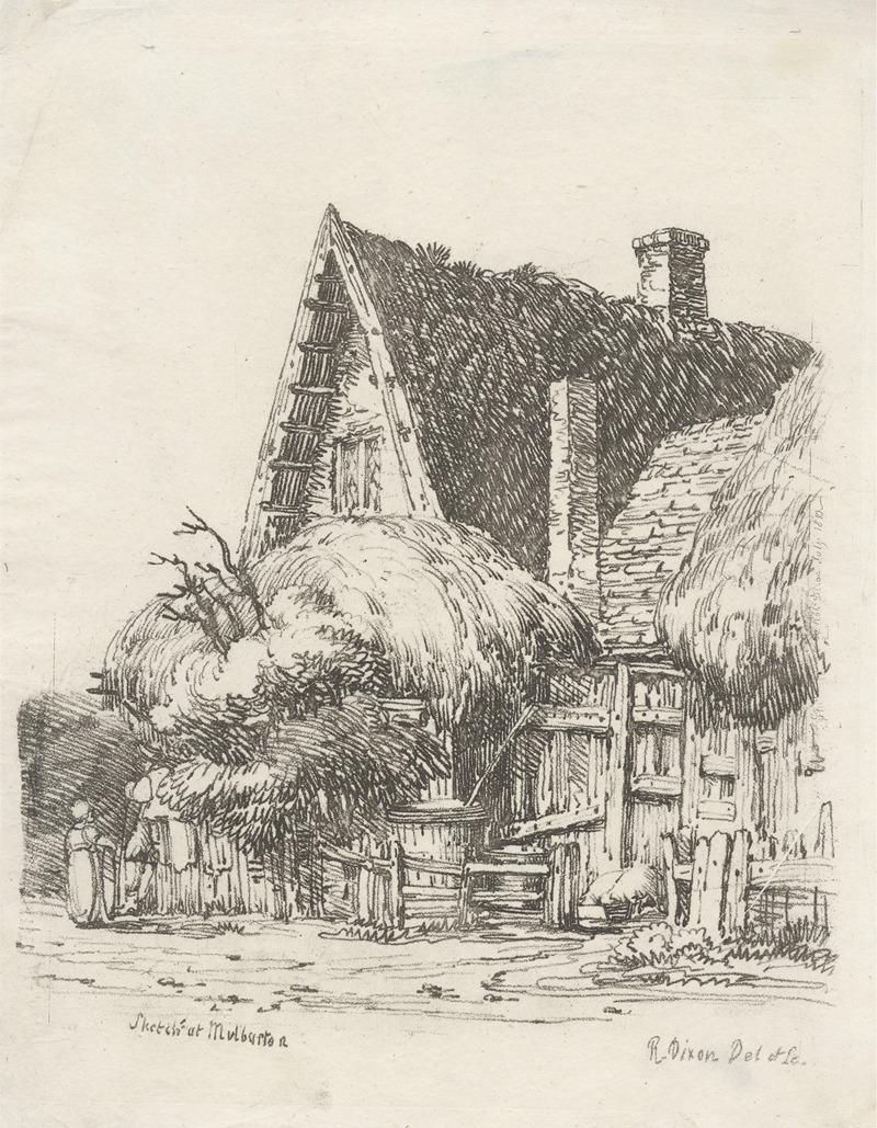 Robert Dixon - Sketch at Mulbarton