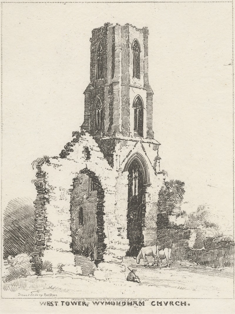 Robert Dixon - West Tower, Wymondham Church