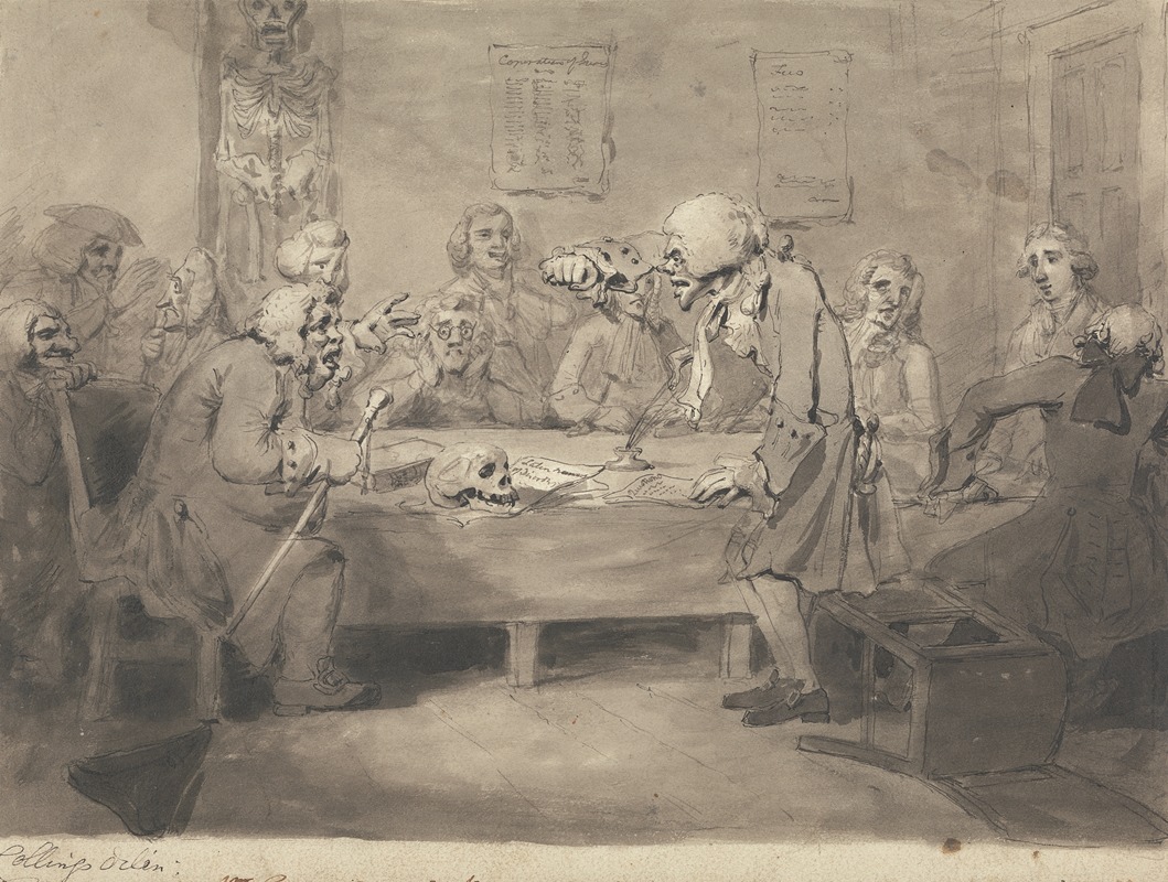 Samuel Collings - A Querulous Committee Meeting