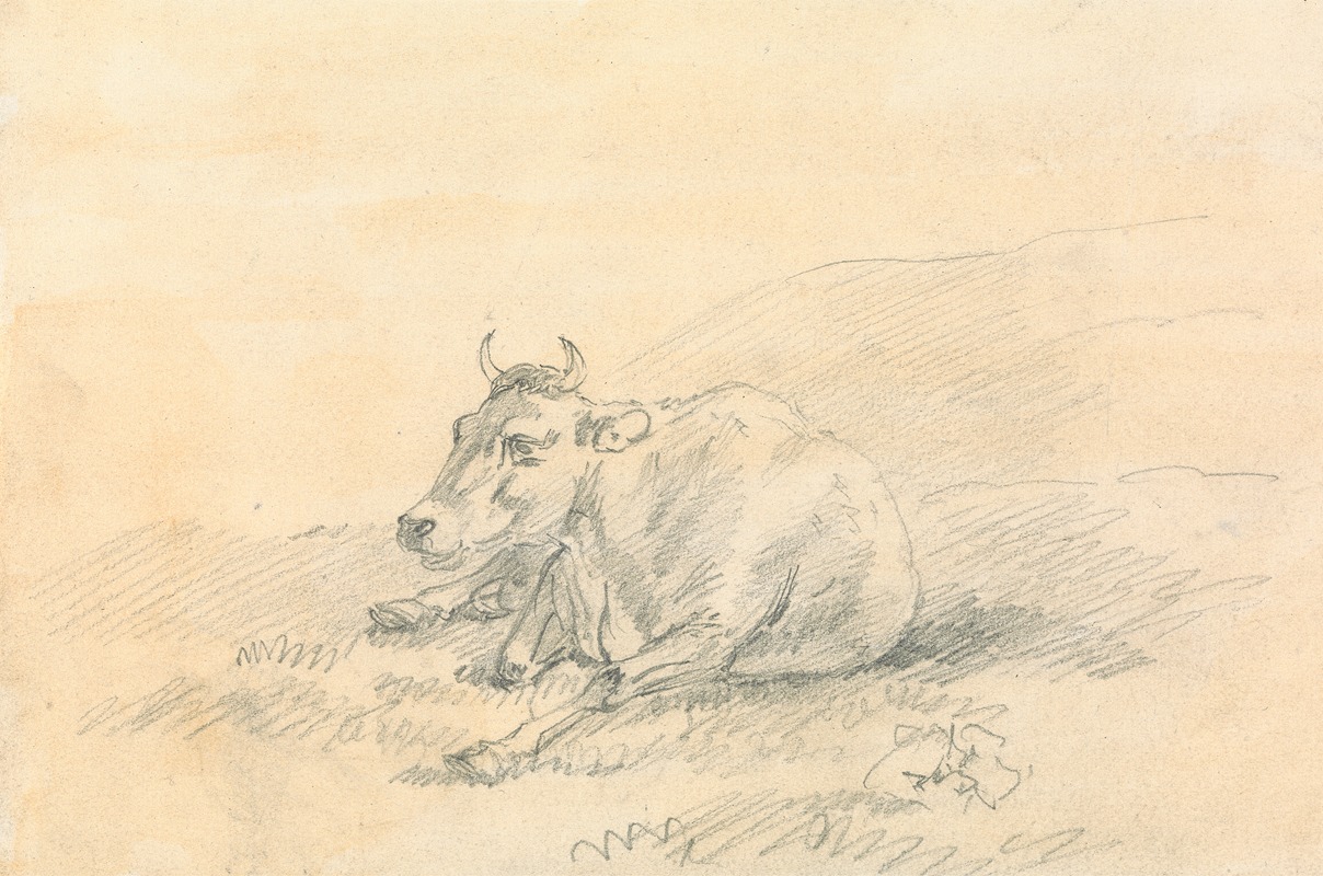 Sawrey Gilpin - Cow Lying Down
