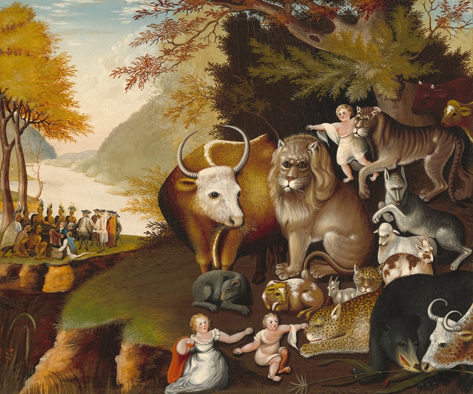 Edward Hicks - Peaceable Kingdom