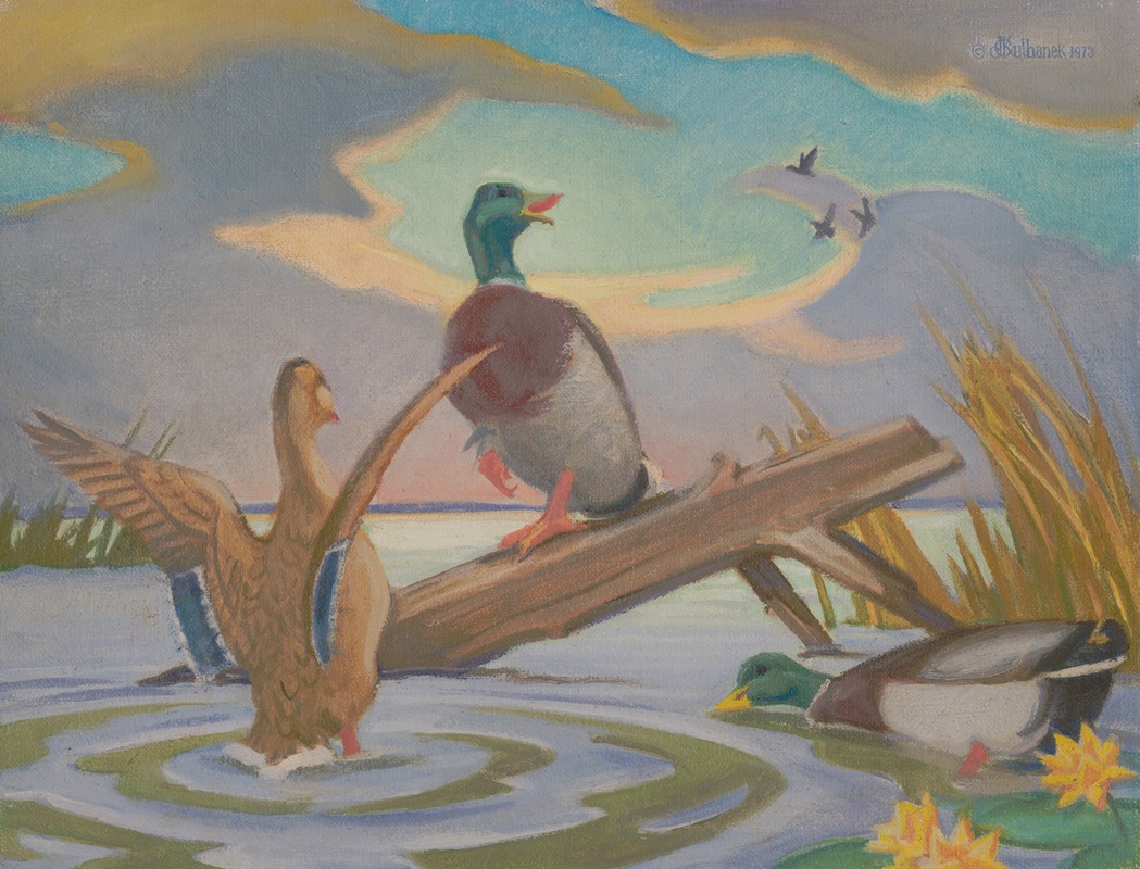 James C. Kulhanek - Migratory Marsh