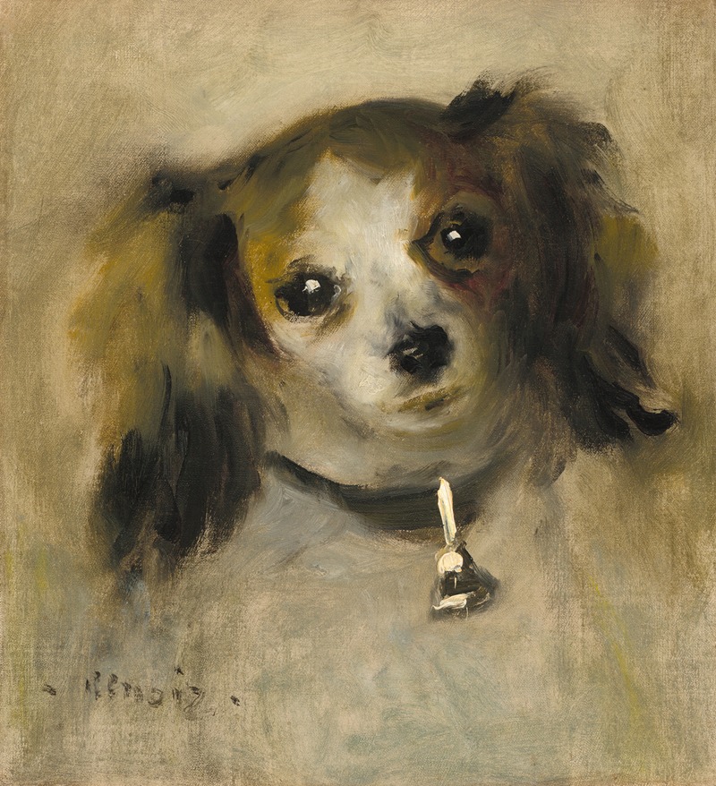 Pierre-Auguste Renoir - Head of a Dog