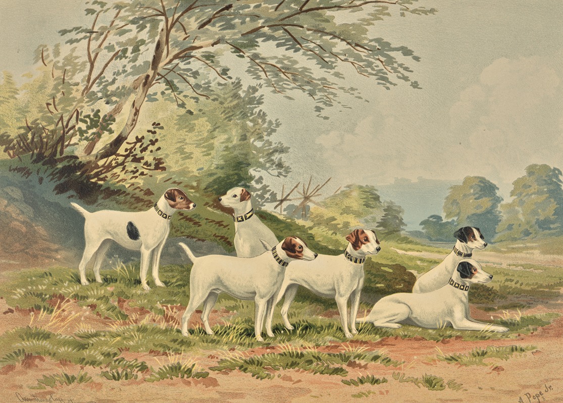 Alexander Pope Jr. - Six Jack Russell Terriers