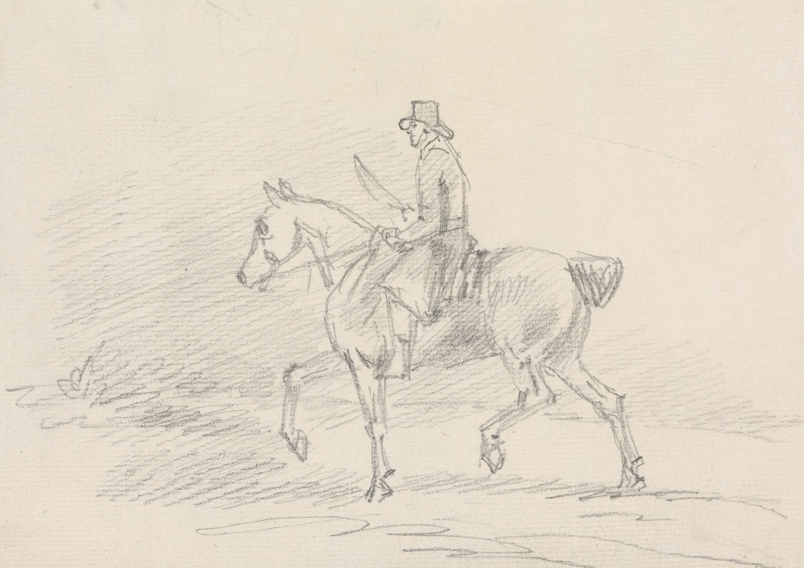 Sawrey Gilpin - Horse Rider, in Walking Gait