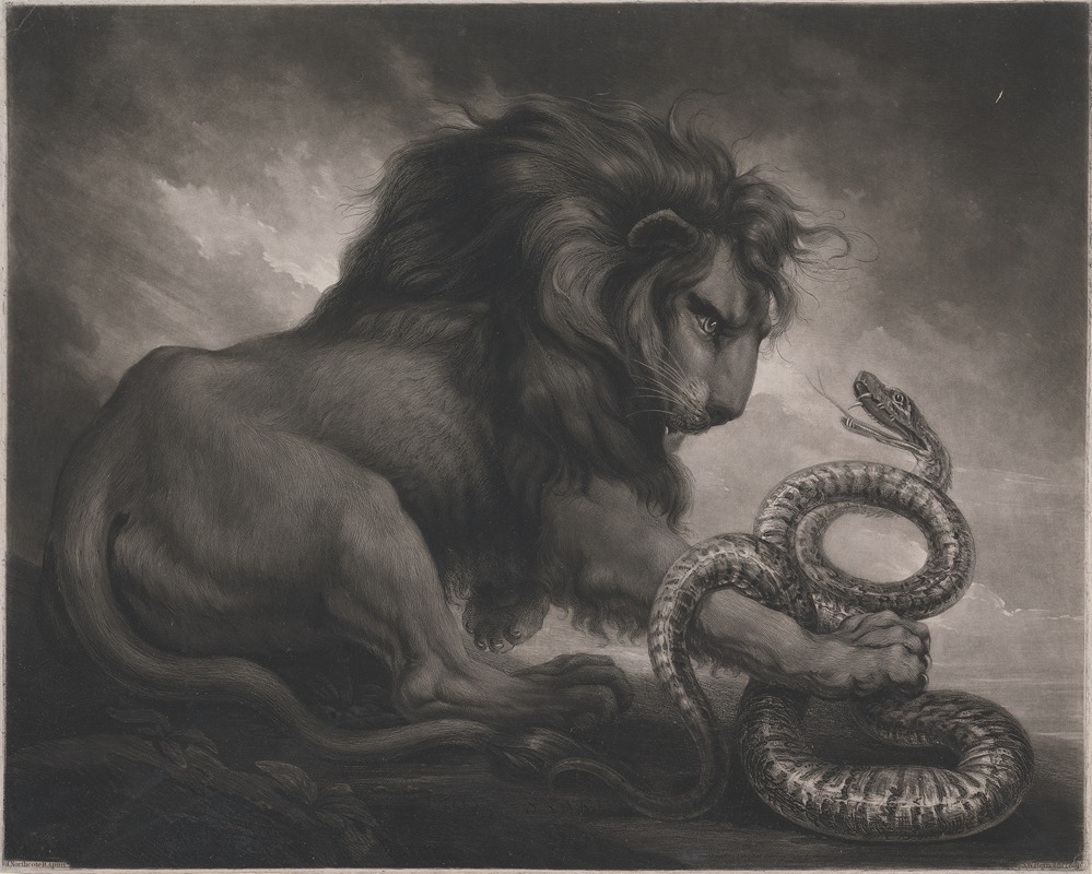 James Northcote - Lion and Snake