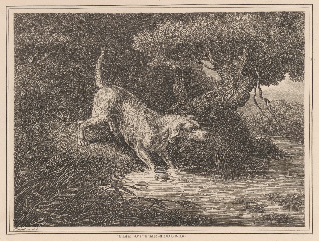 Samuel Howitt - The Otter Hound