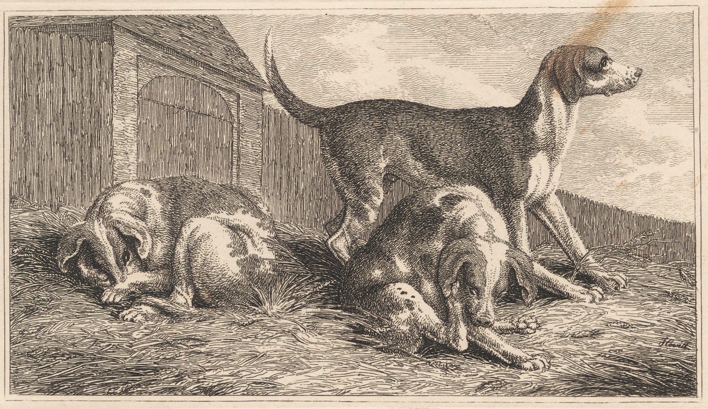 Samuel Howitt - Three Dogs