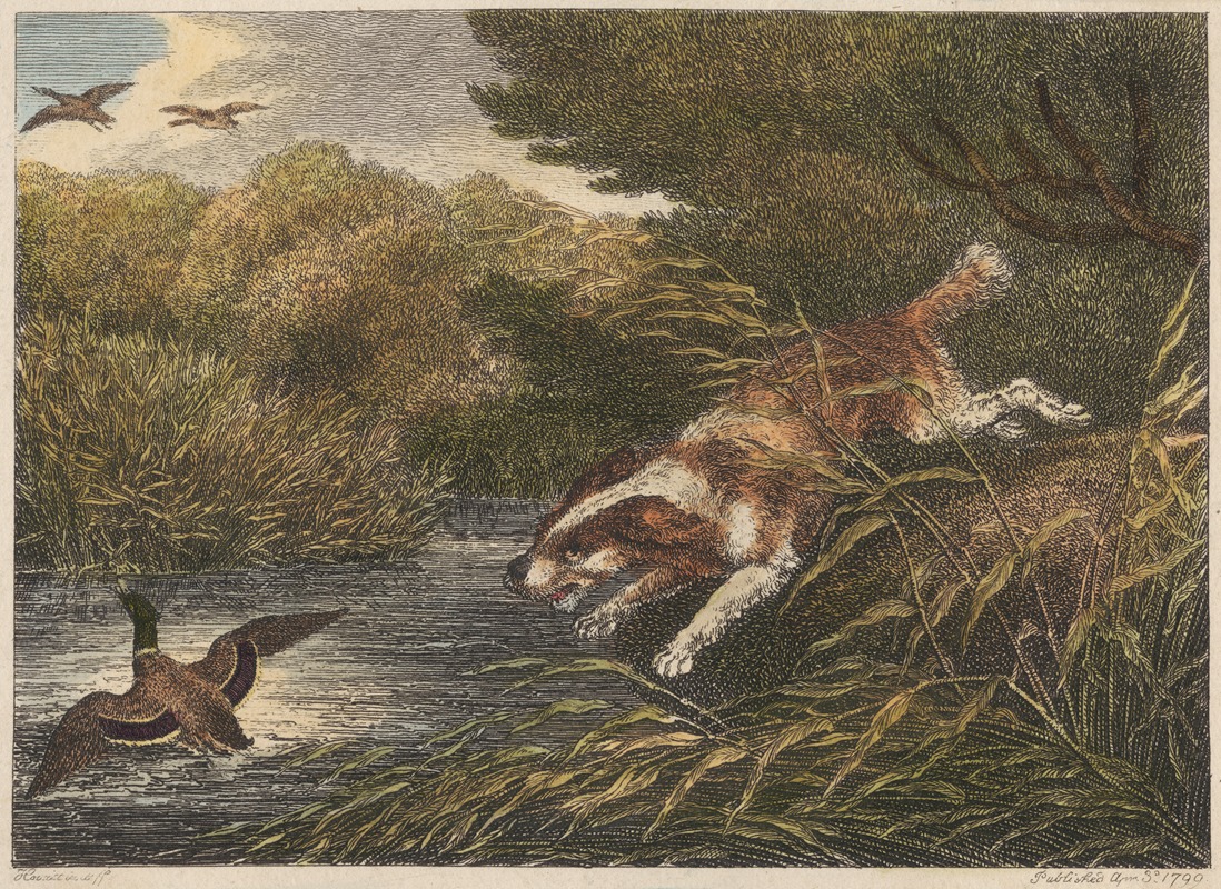 Samuel Howitt - The Water Spaniel