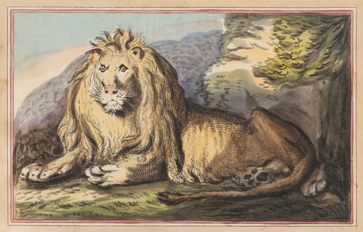 Thomas Rowlandson - The Lion